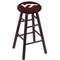 Holland Bar Stool Co Maple Bar Stool, Dark Cherry Finish, Virginia Tech Seat RC30MSDC - alternate 1